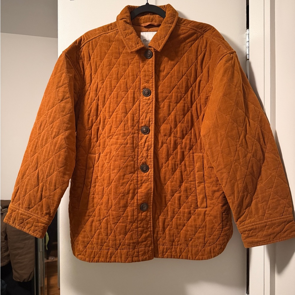 Madewell Quilted Corduroy Walton Jacket Size Large